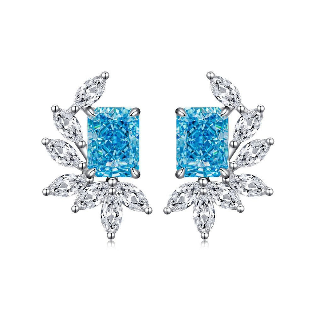 Blue Radiance Earrings