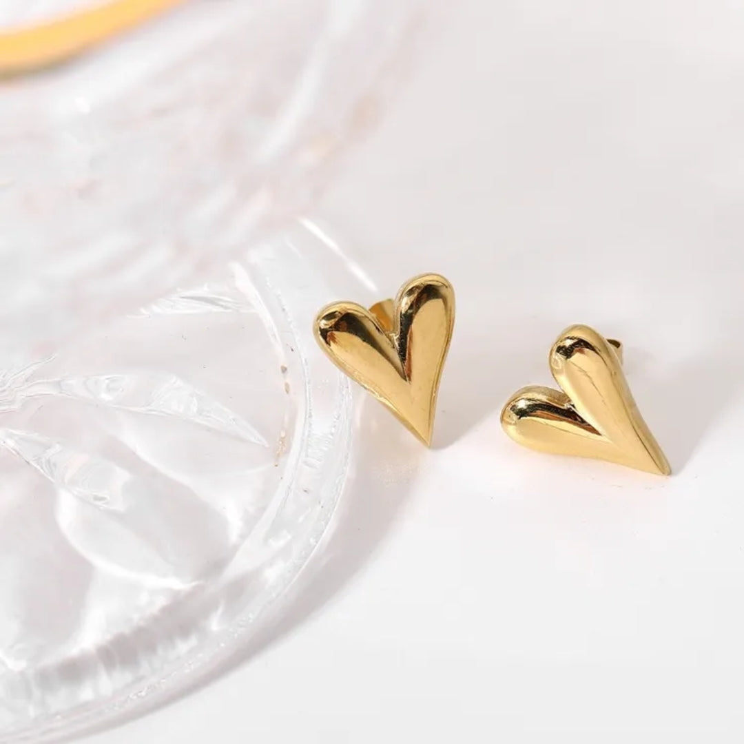 Gilded Love Earrings