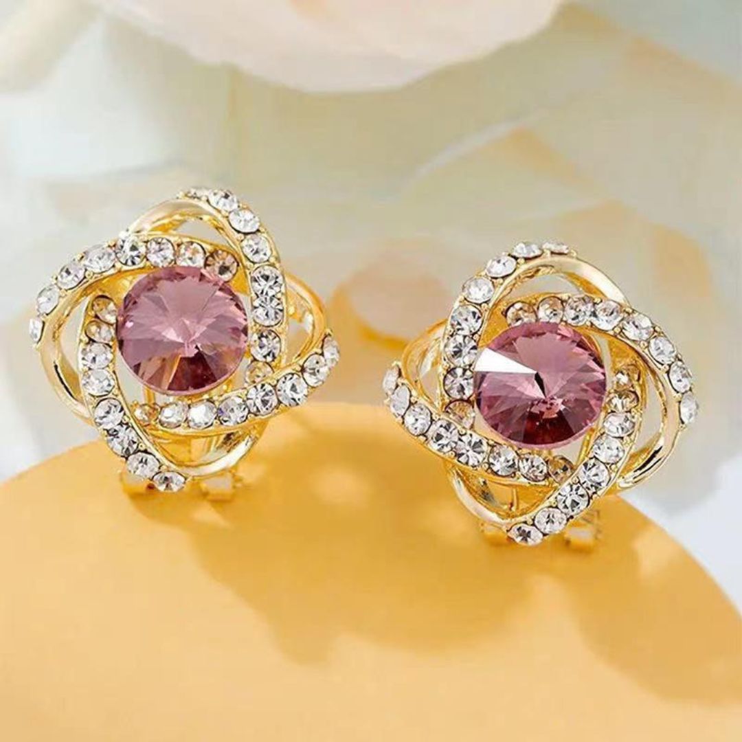 Mystic Mauve Radiance Earrings