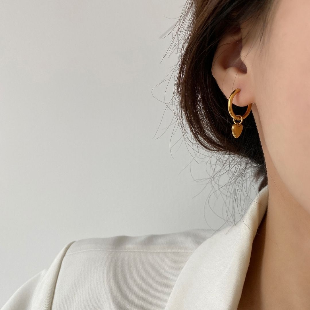 Gilded Muse Hoops Earrings