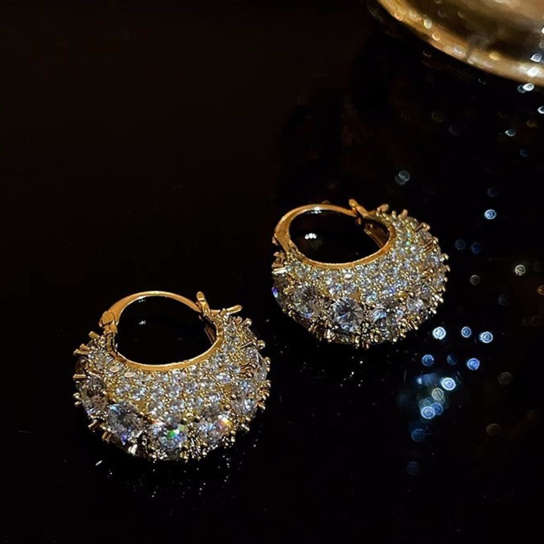 Stella Sparkle Hoops Earrings