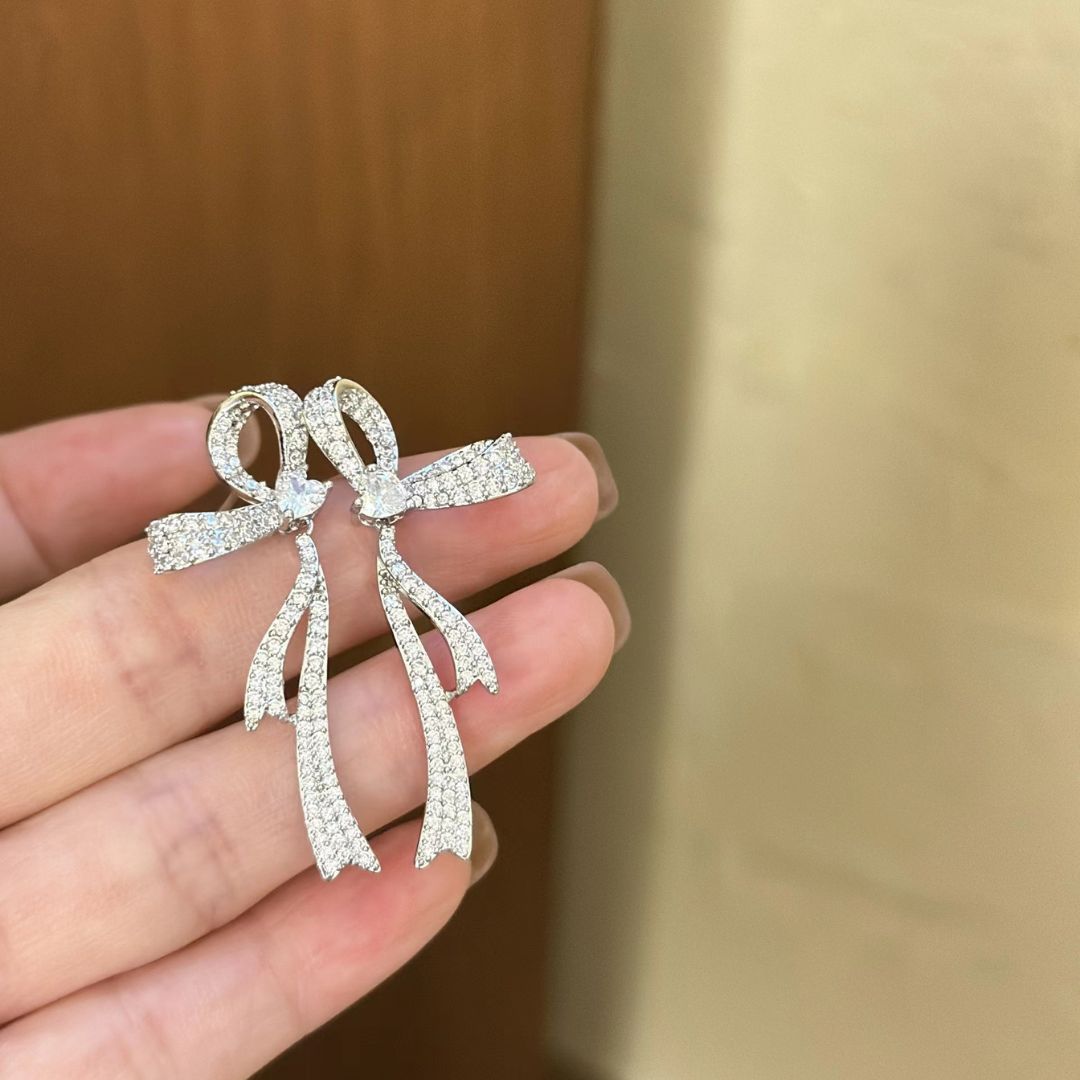 Couture Bow Drops Earrings