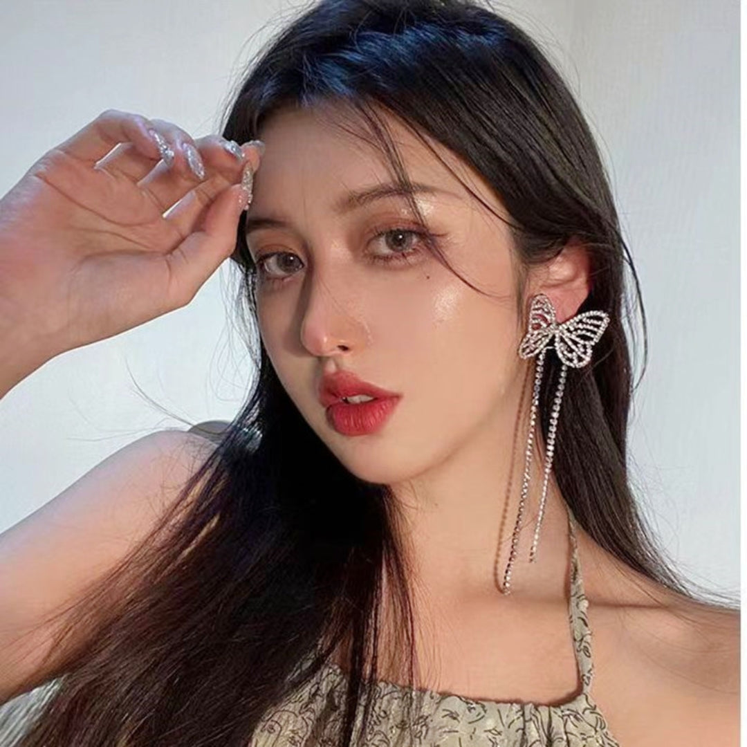 Sparkle Wing Cascades Earring