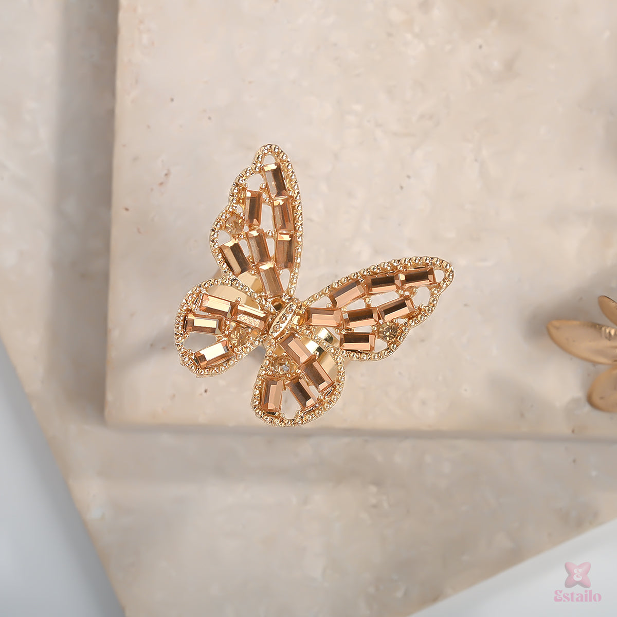 Fairycore Butterfly Ring