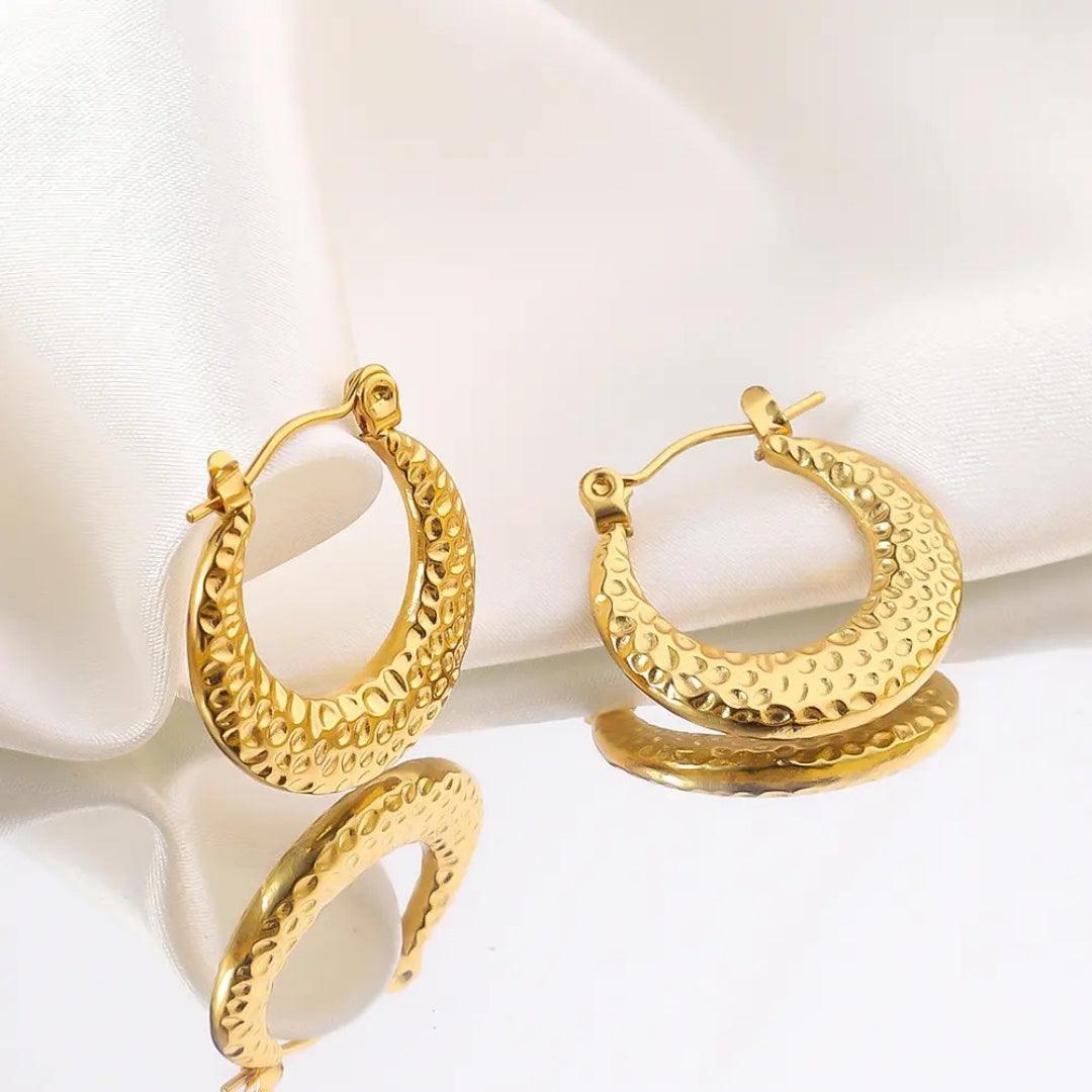 Dazzle Hoops Earrings