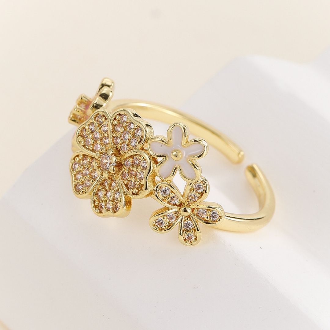 Sakura Meadow Wrap Ring