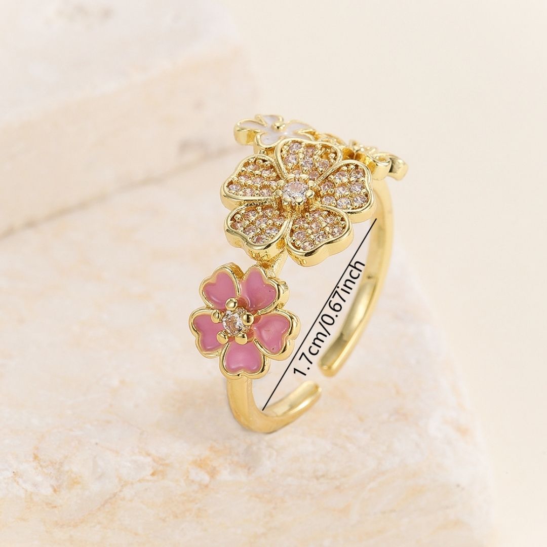 Sakura Meadow Wrap Ring