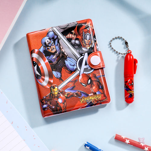 Avengers Small Diary with Pen