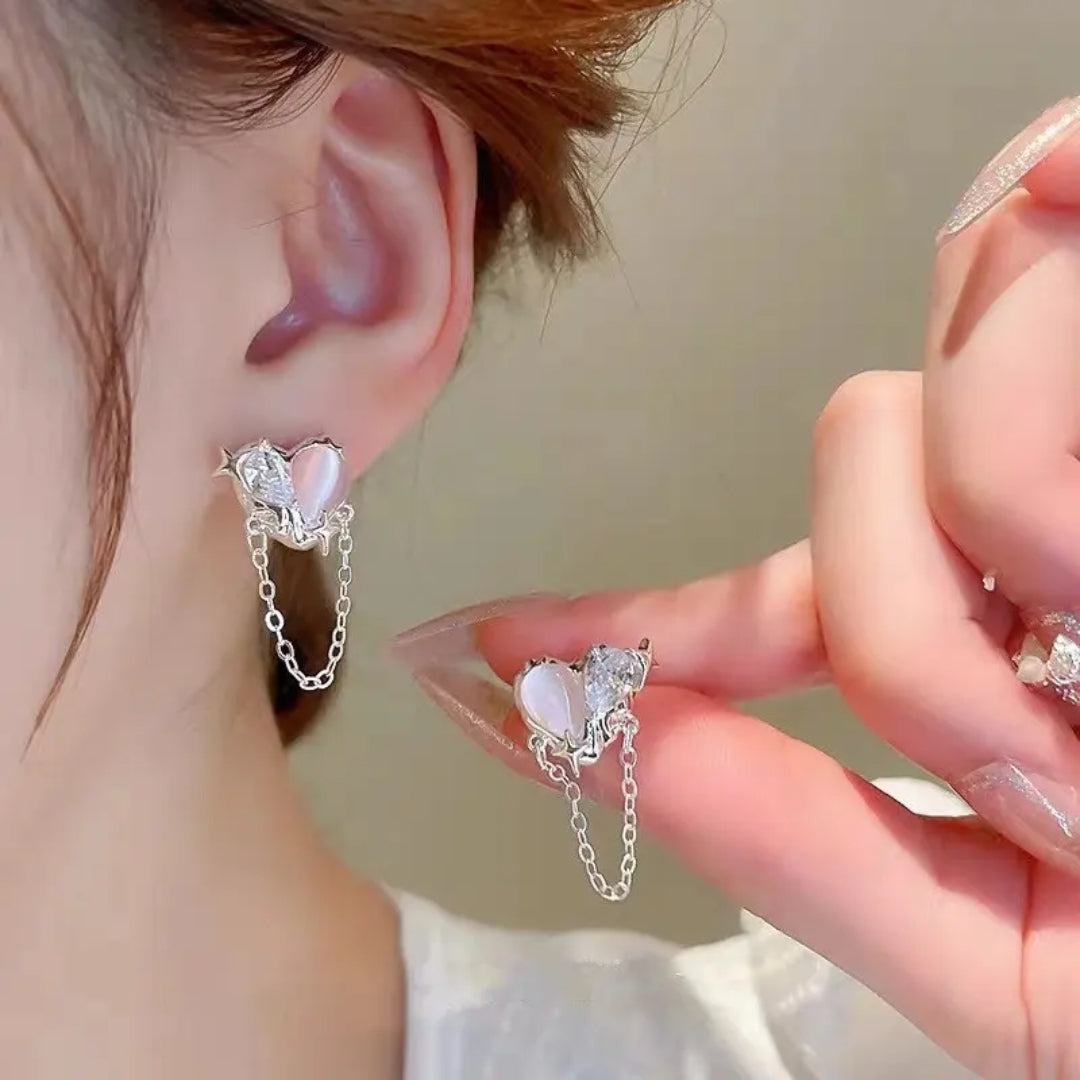 Linked Hearts Earrings