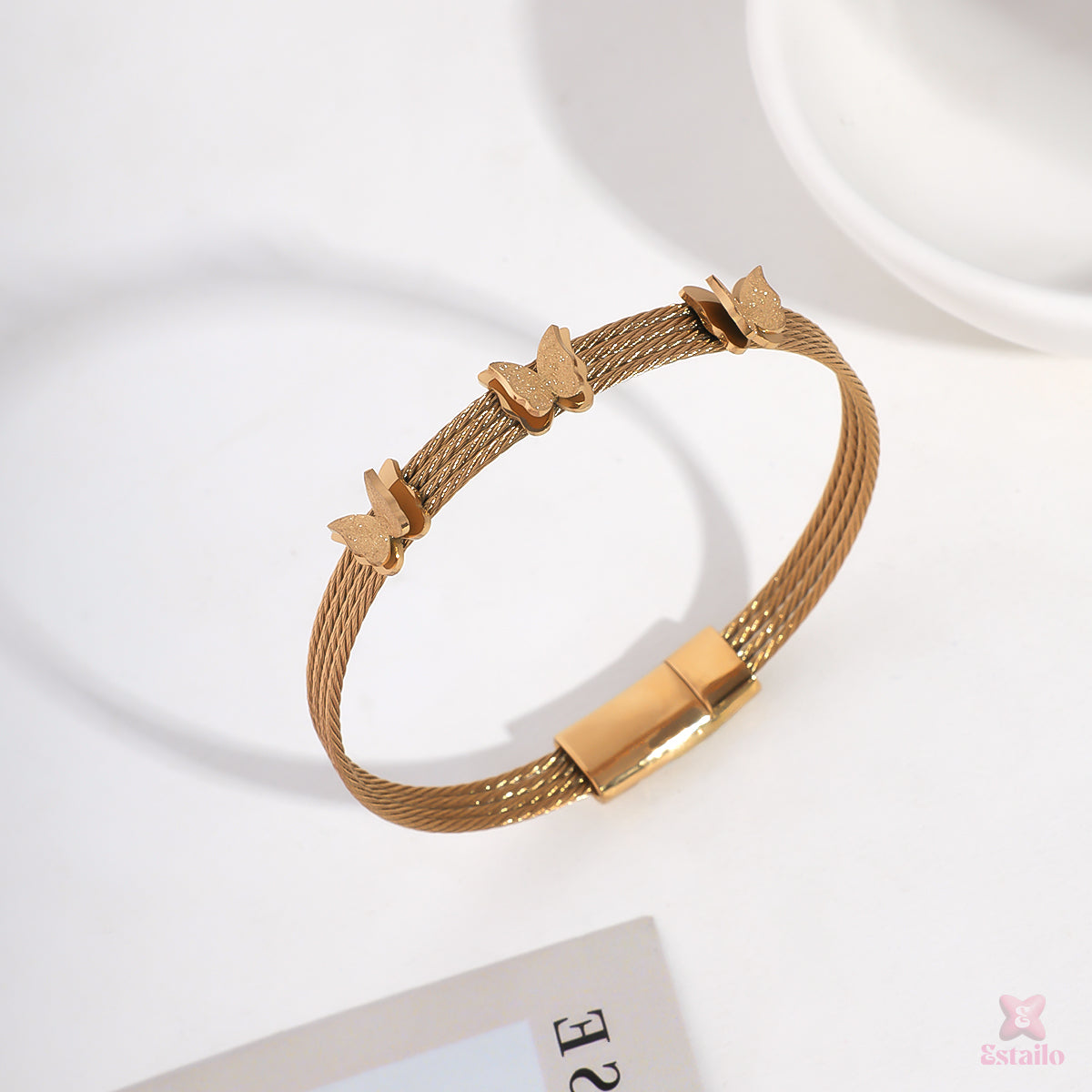 Gilded Wing Bracelet
