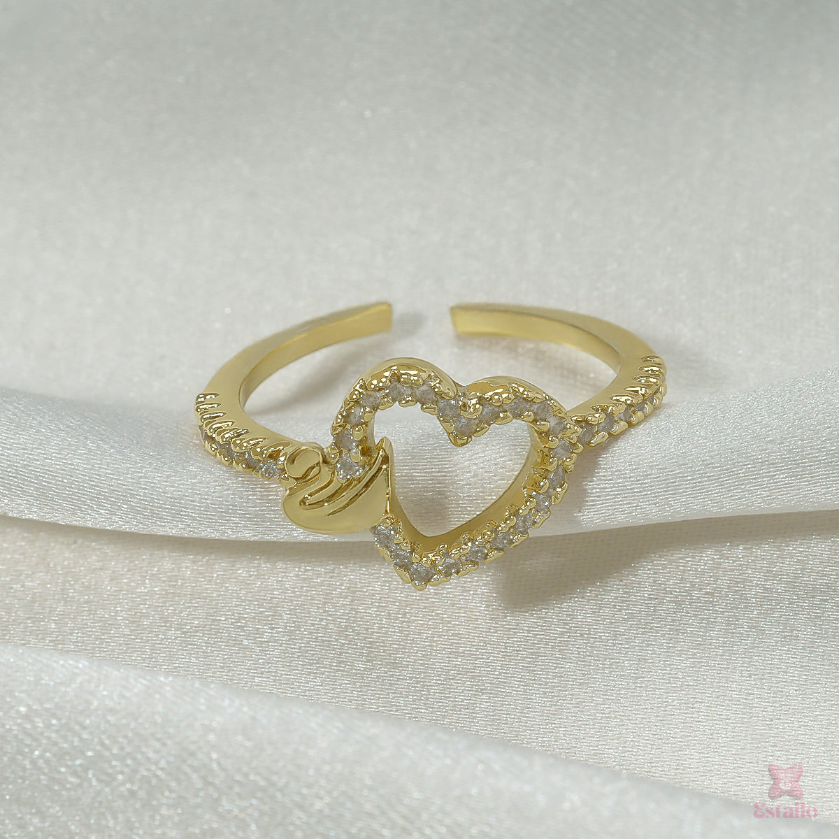 Radiant Heart Ring