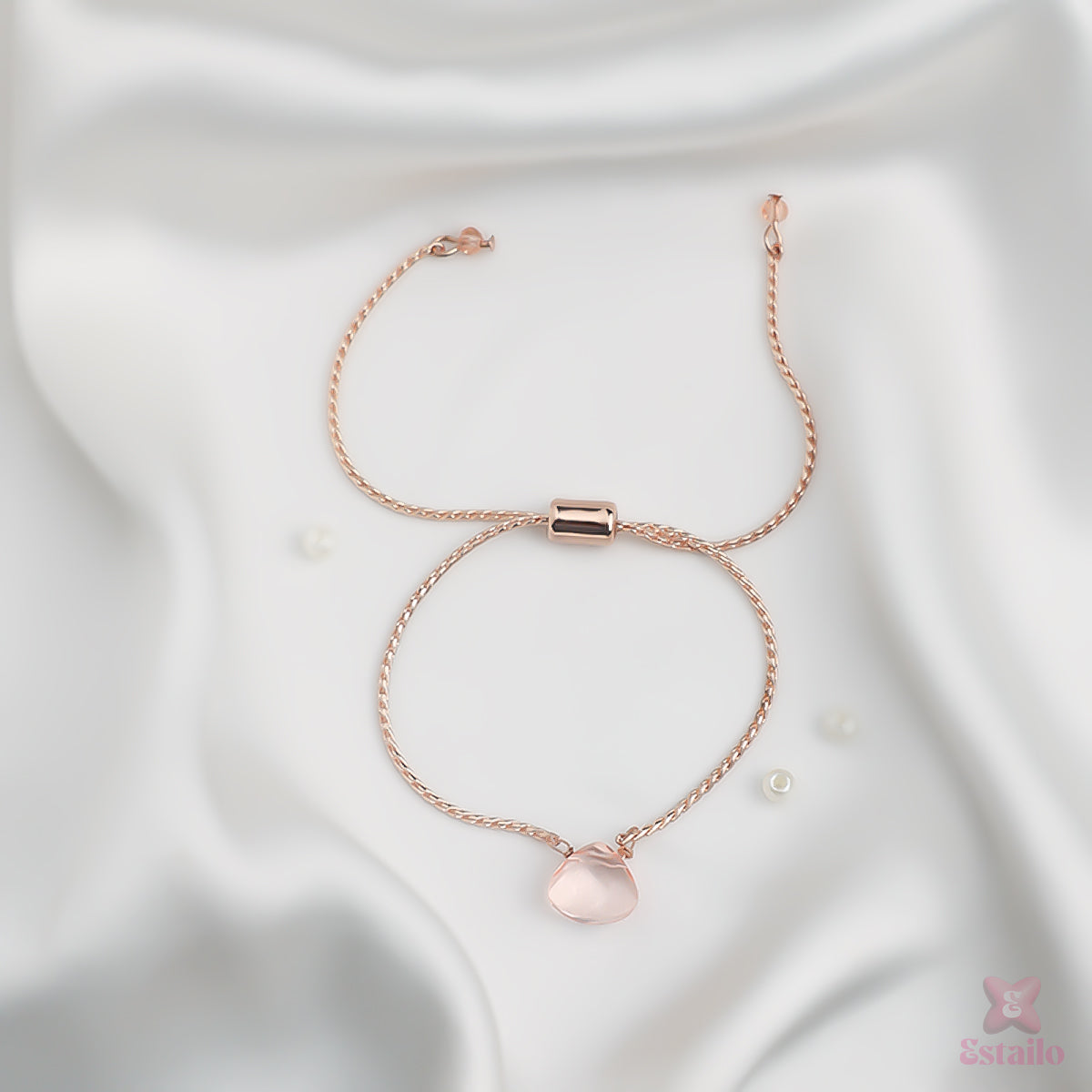 Minimalist Rose Gold Bracelet