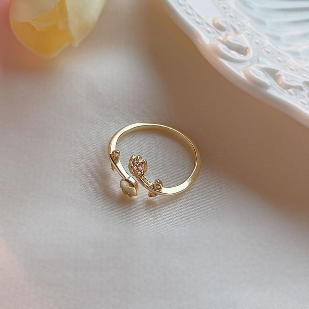 Petals & Vines Wrap Ring