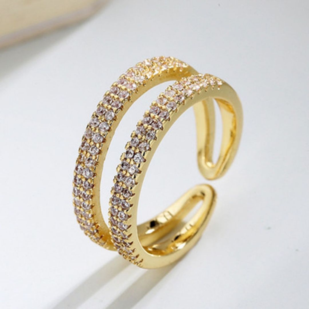 Double Line Eternity Ring