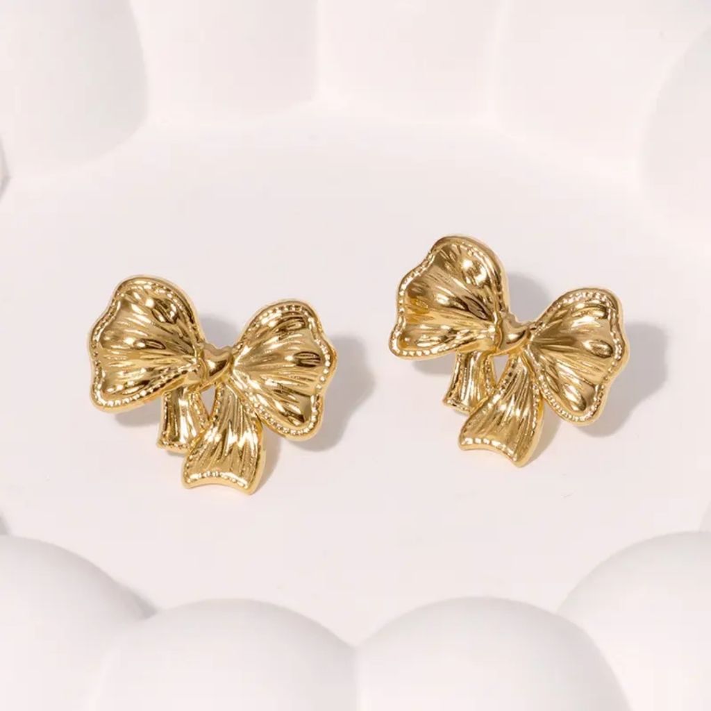 Preppy Bow Earrings