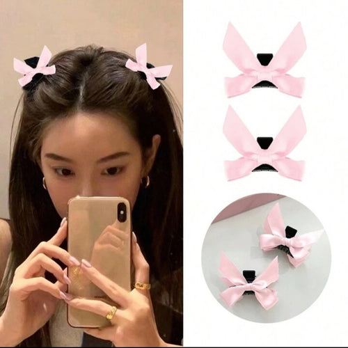 Chic Pink Hair Claw (pack of 2)