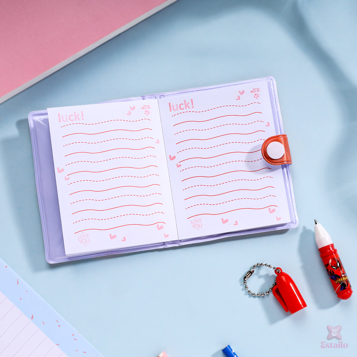 Avengers Small Diary with Pen