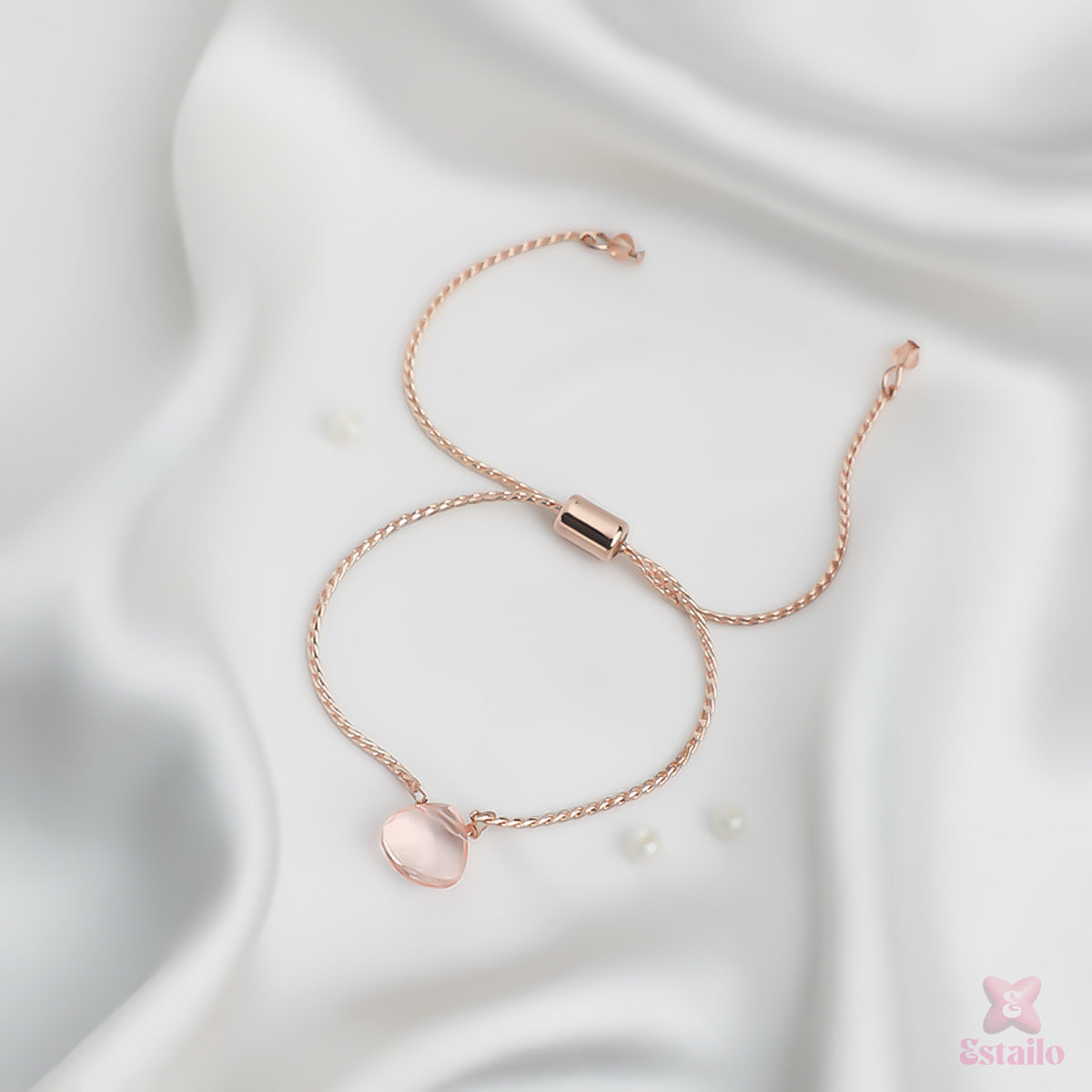 Minimalist Rose Gold Bracelet