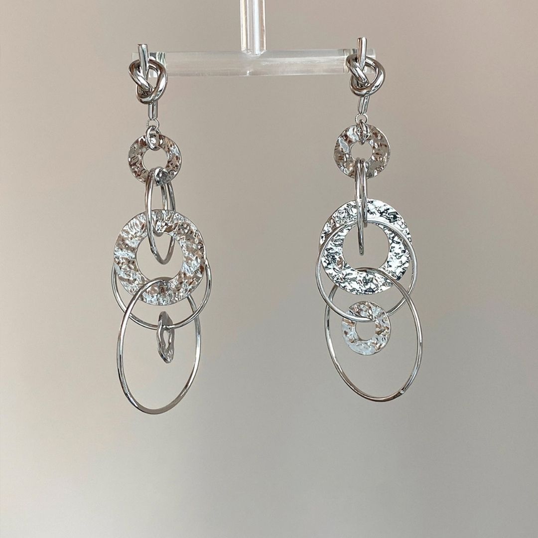 Metropolitan Tiered Ring Earrings