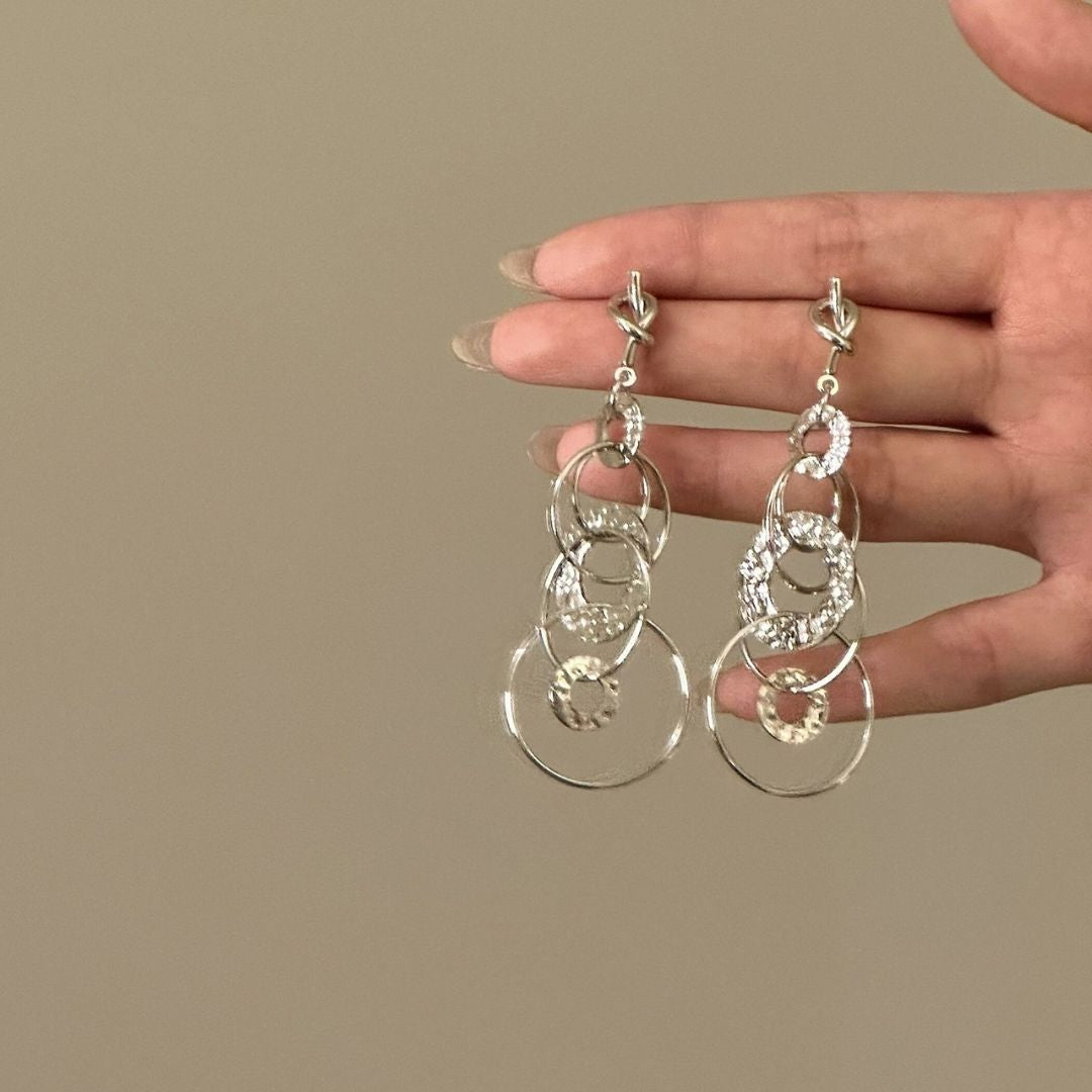 Metropolitan Tiered Ring Earrings
