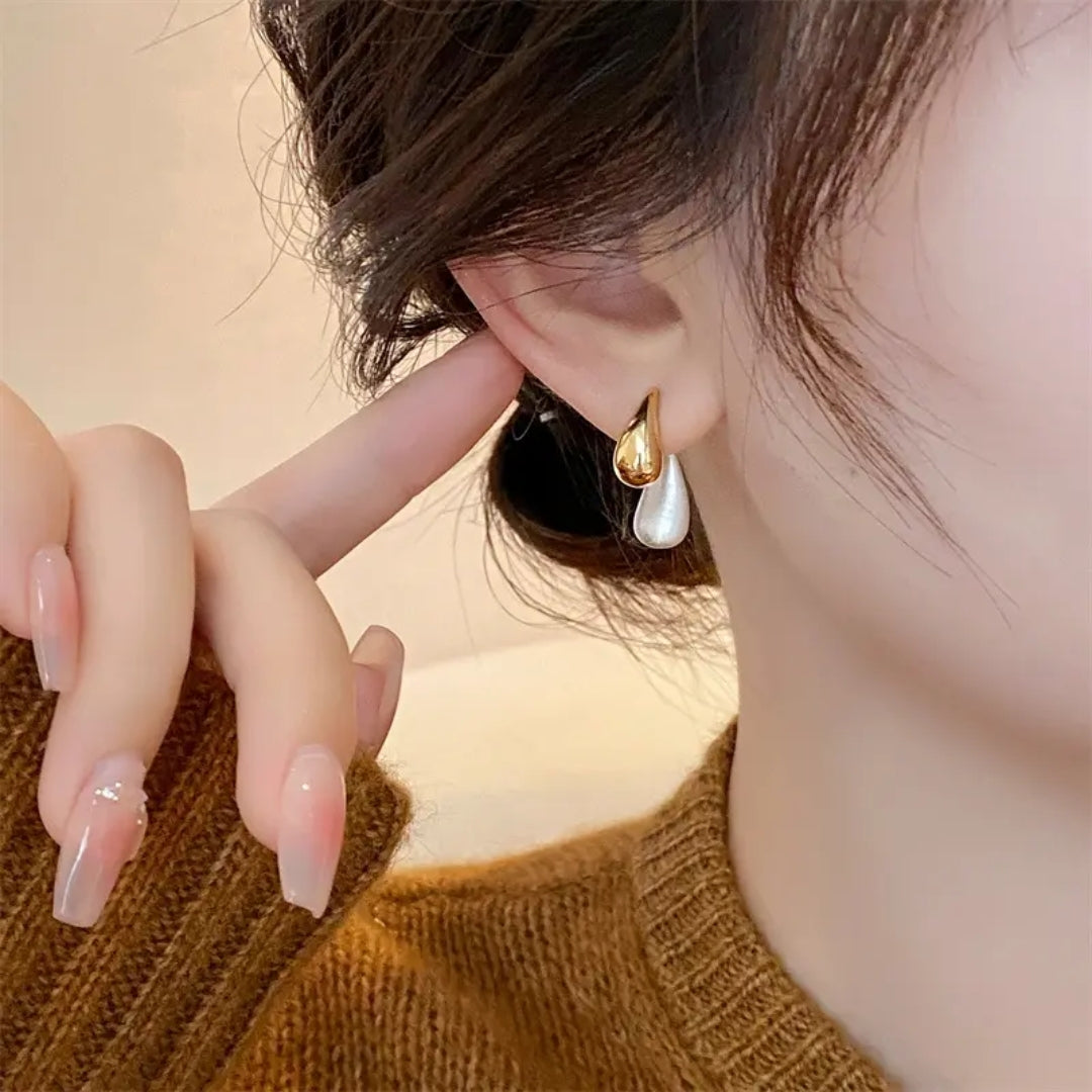 Fluid Form Earrings