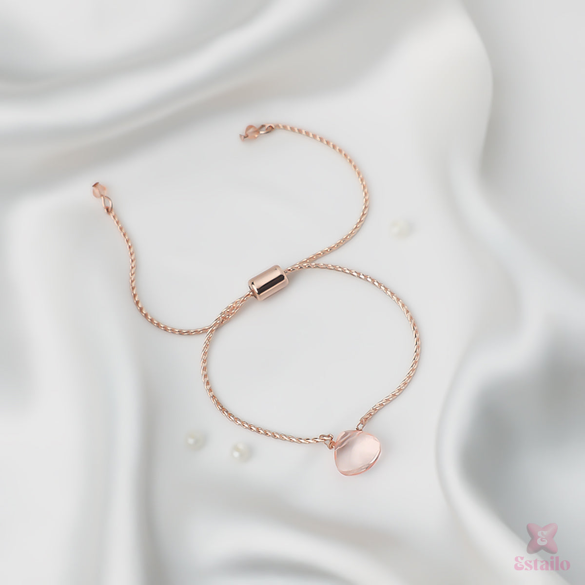 Minimalist Rose Gold Bracelet