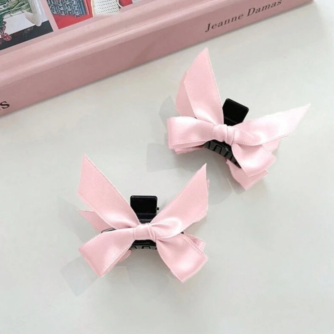 Chic Pink Hair Claw (pack of 2)