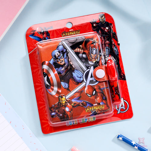 Avengers Small Diary with Pen