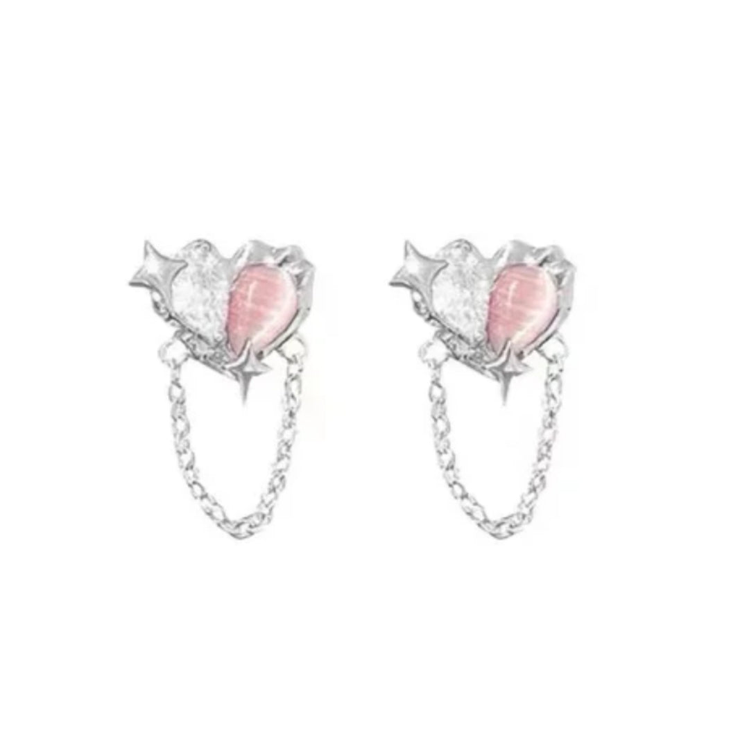 Linked Hearts Earrings