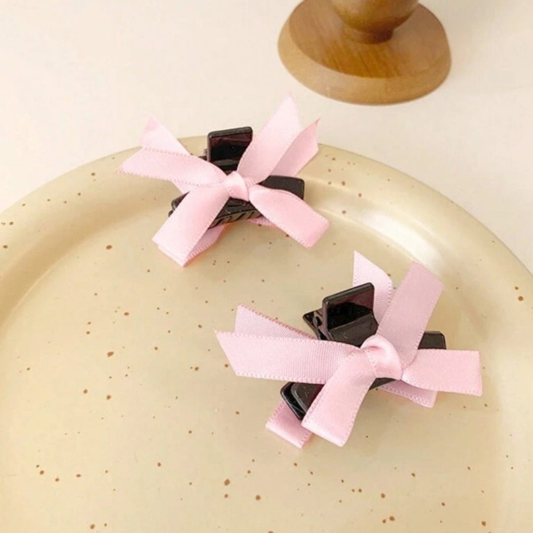 Chic Pink Hair Claw (pack of 2)