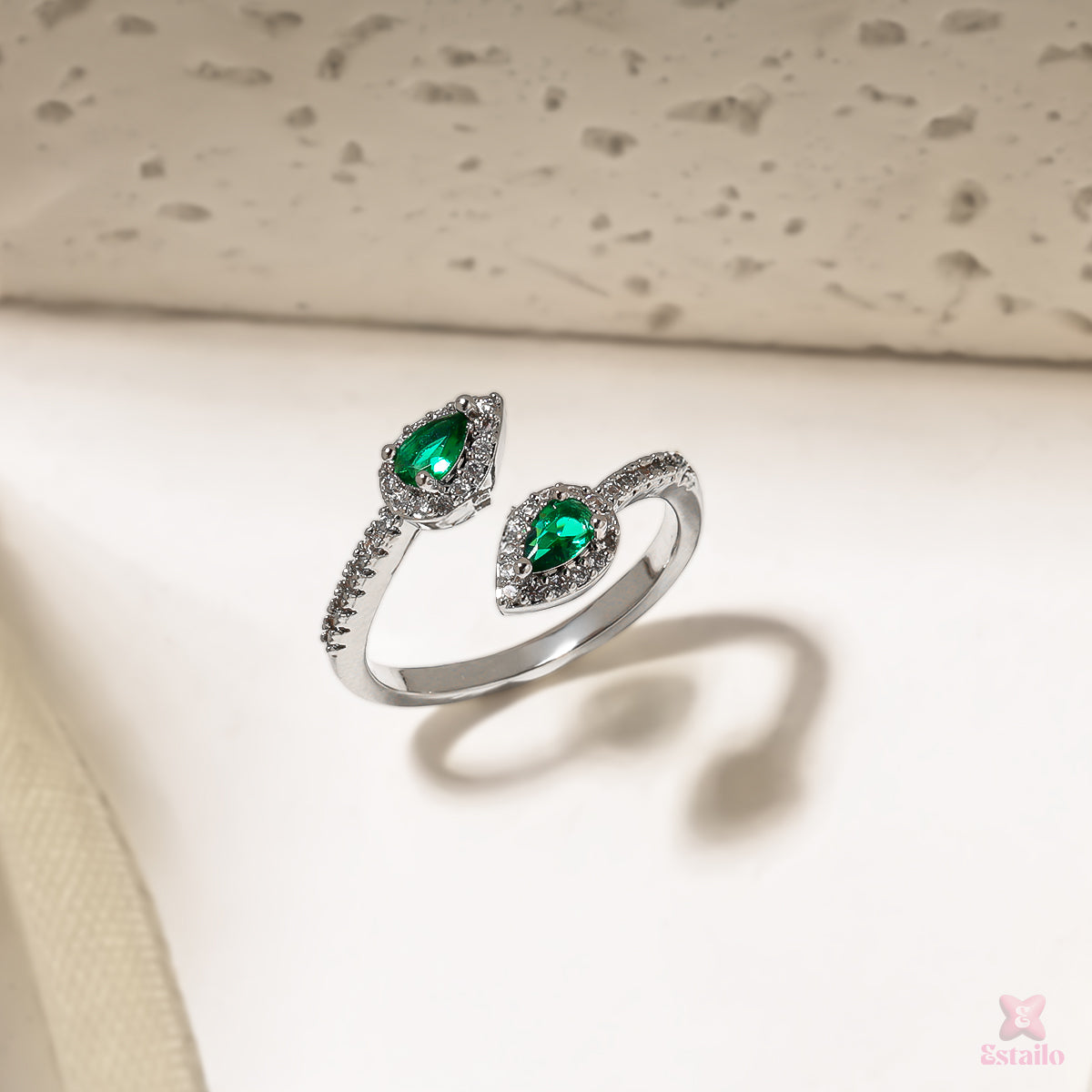 Emerald Embrace Ring