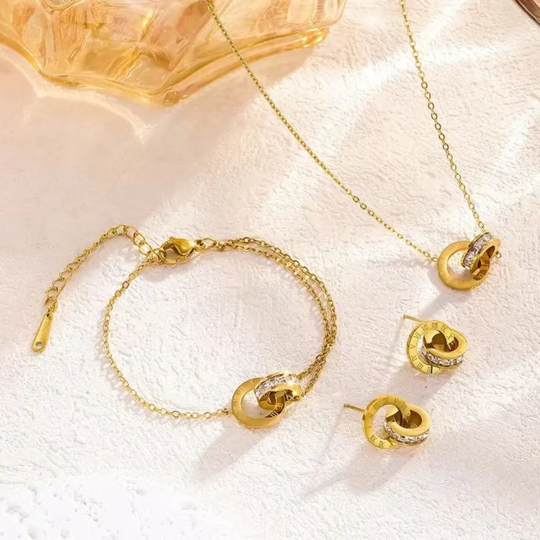 Zirconia Unity Neckpiece Set