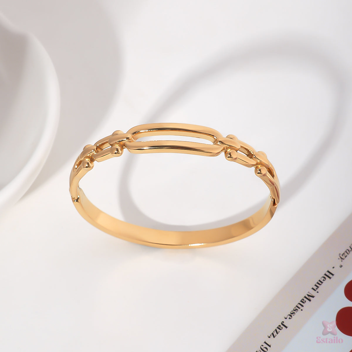 Linear Link Bracelet