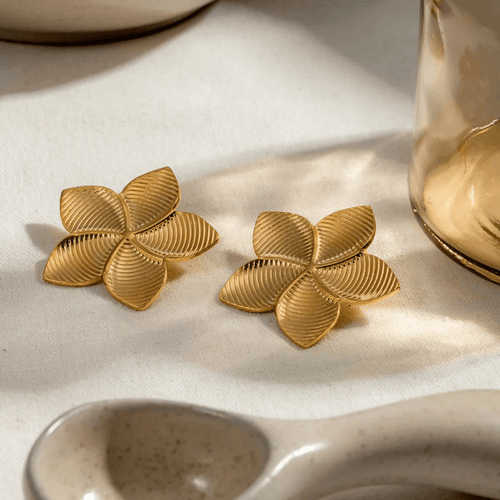 Floral Frenzy Flower Earrings