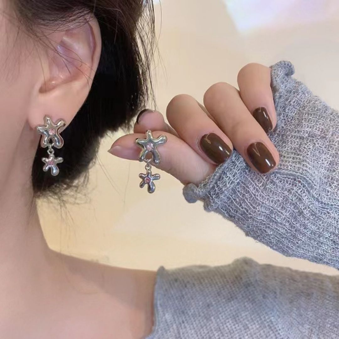 Molten Flora Links Earrings