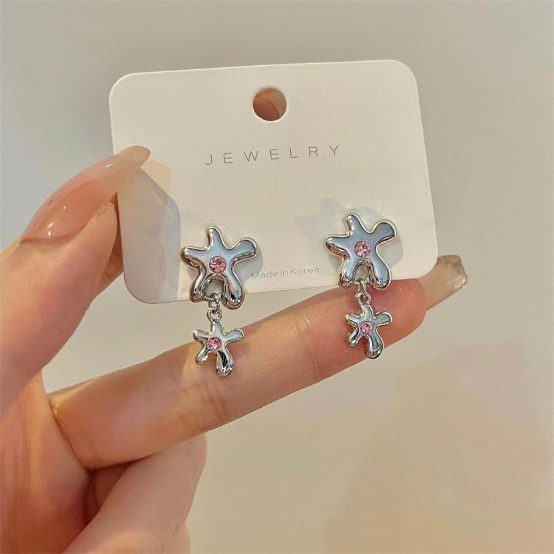 Molten Flora Links Earrings