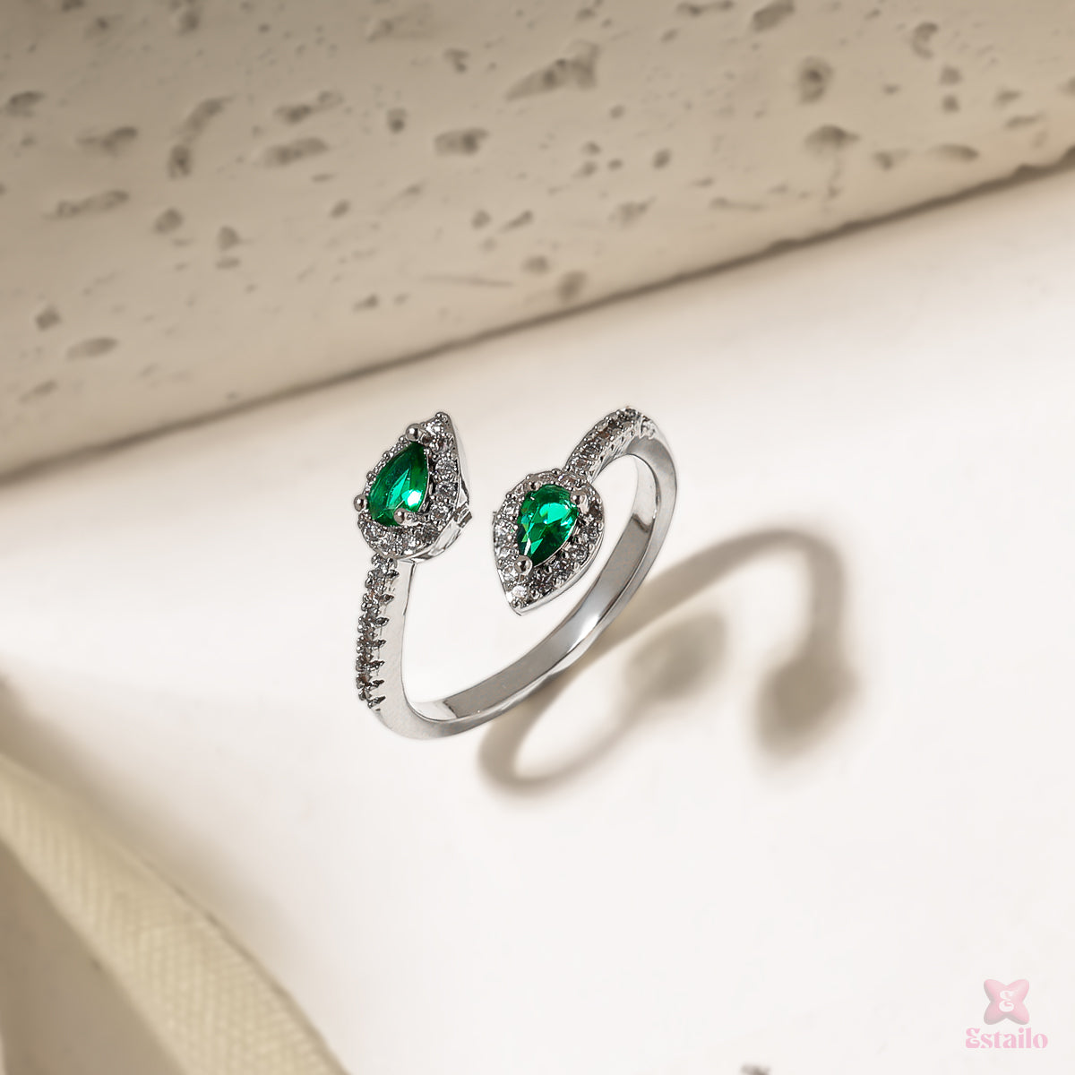 Emerald Embrace Ring