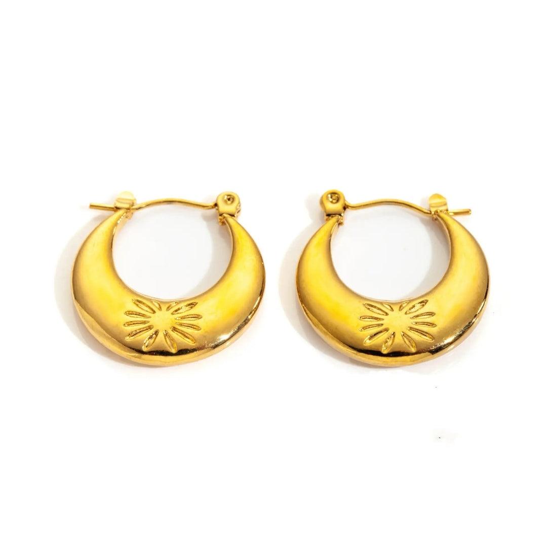 Eterna Shine Hoops Earrings