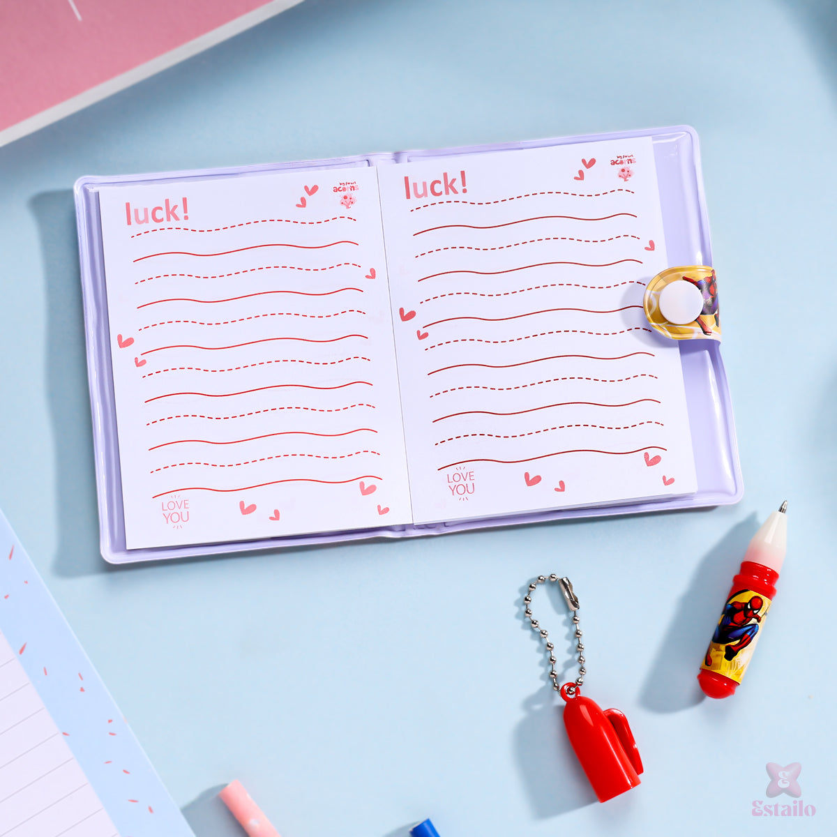 Spider-Man Mini Diary with Pen