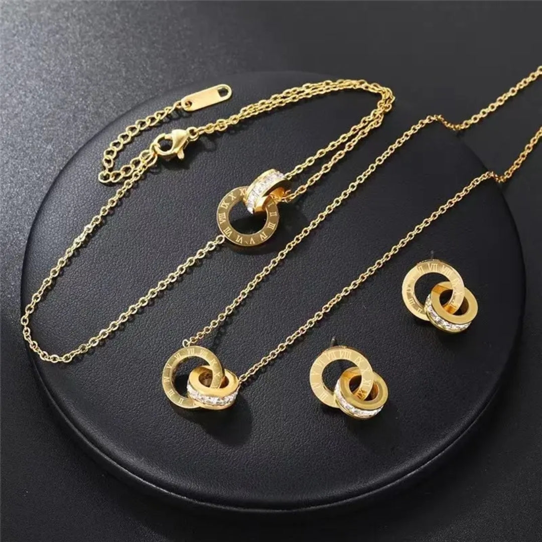 Zirconia Unity Neckpiece Set