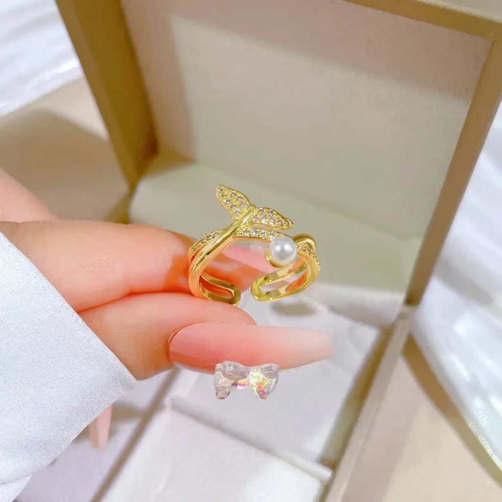 Seashell Spark Ring