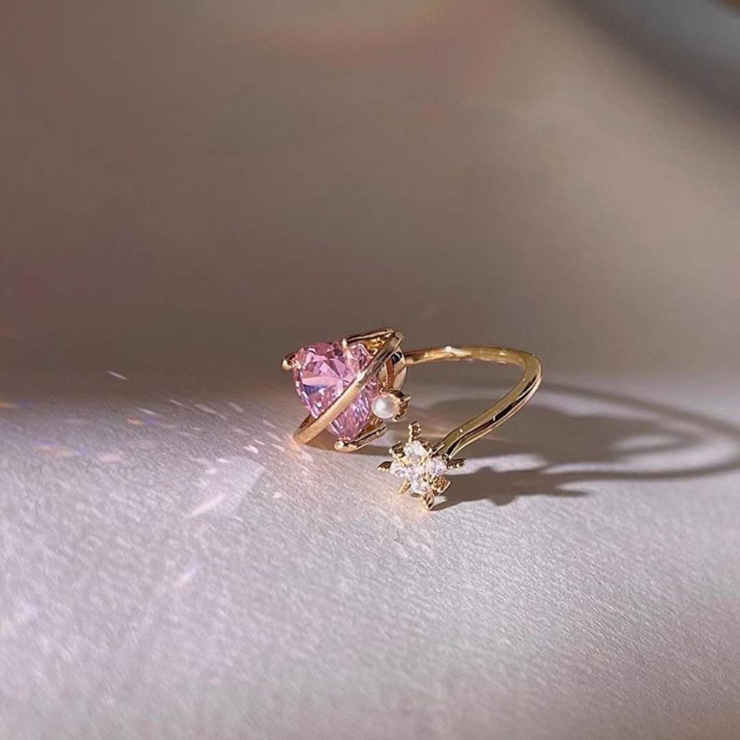 Pink Nova Wrap Ring