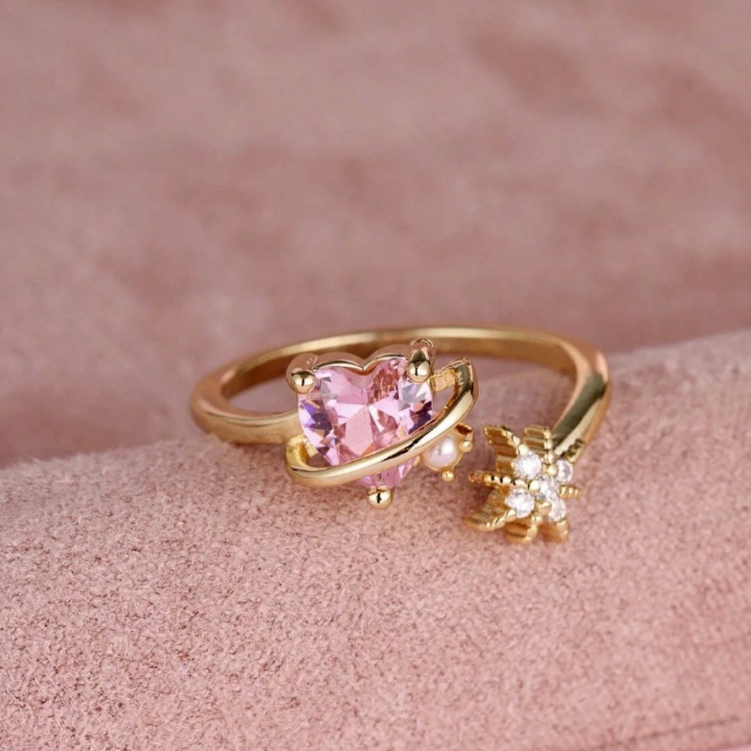 Pink Nova Wrap Ring
