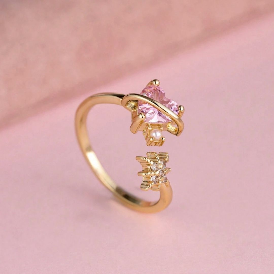 Pink Nova Wrap Ring