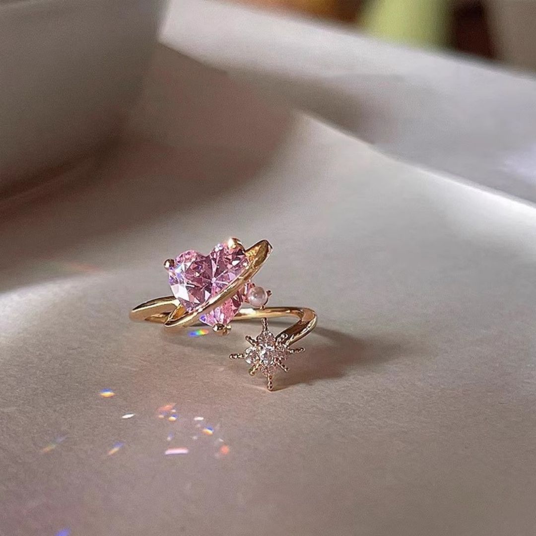 Pink Nova Wrap Ring