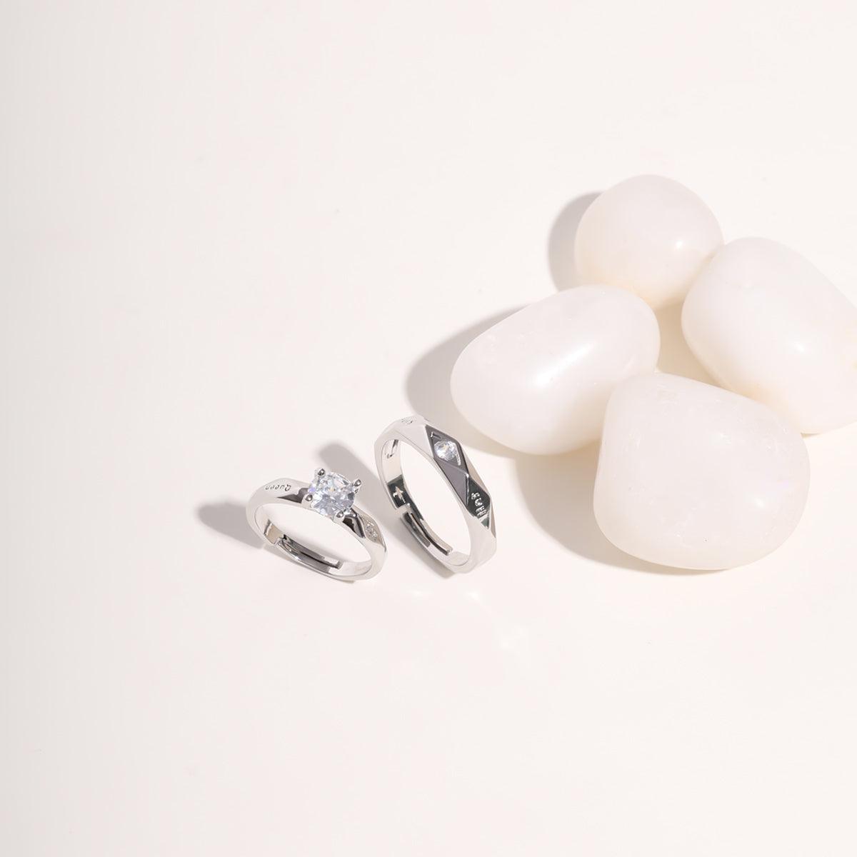 Aura Twins Couple Ring