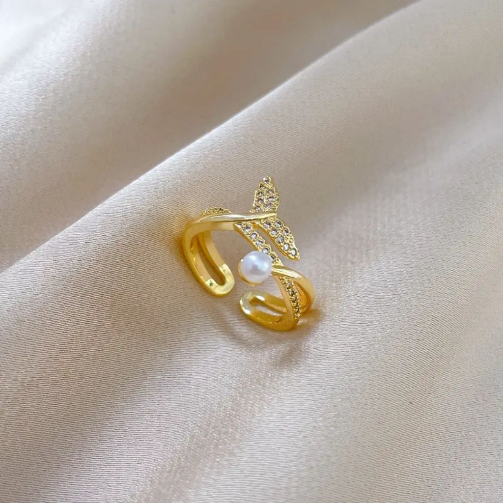 Seashell Spark Ring