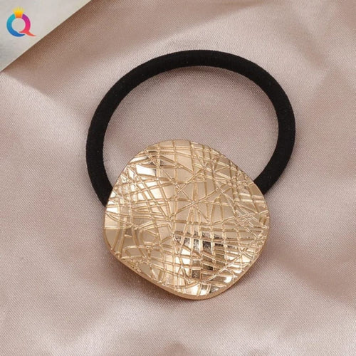 Gold Ponytail Hair Tie
