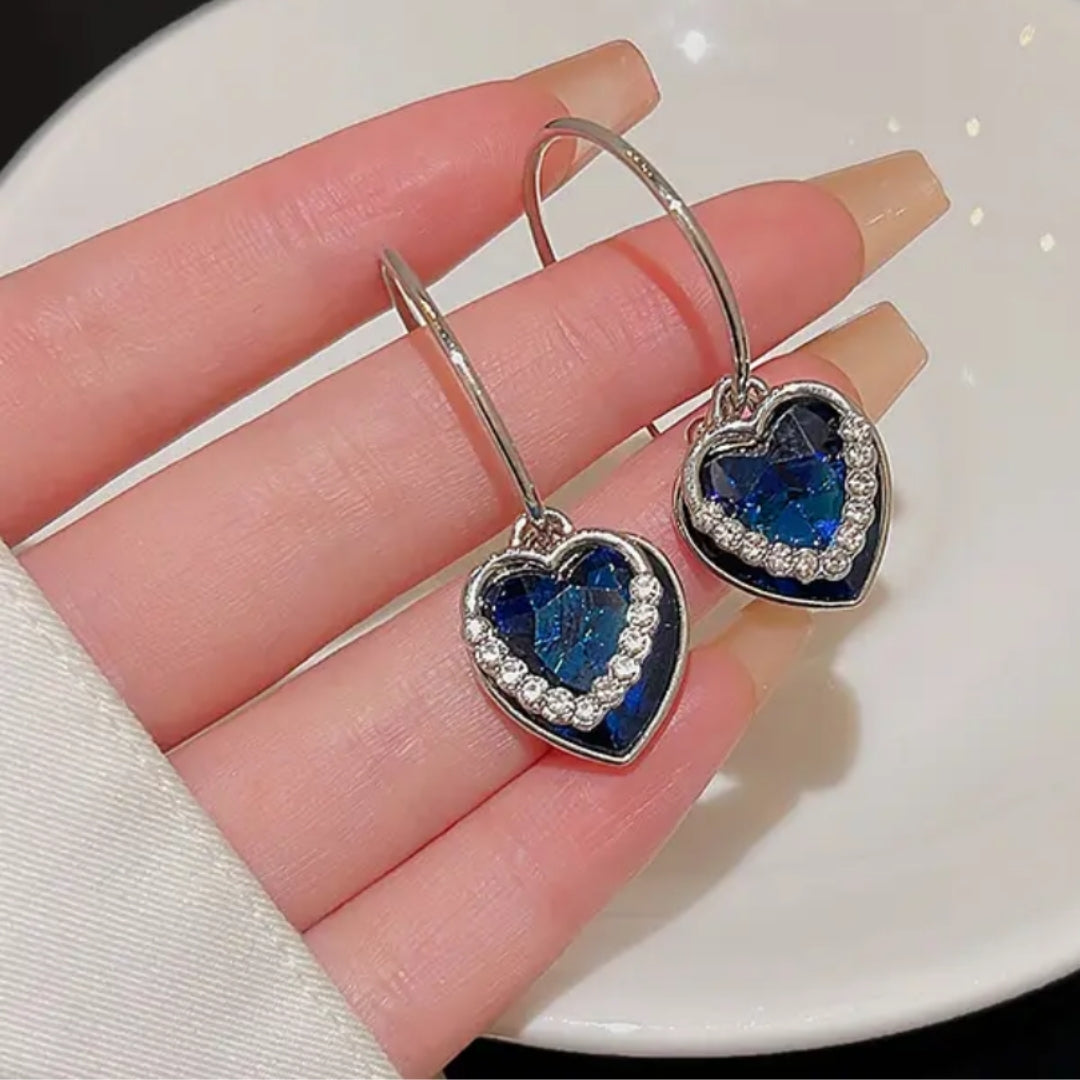 Deep Blue Desire Earrings