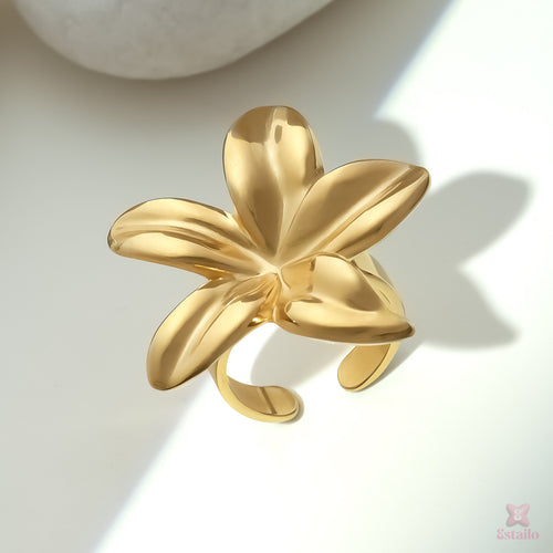 Golden Bloom Ring